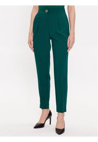 Marciano Guess Spodnie materiałowe 3YGB13 9653Z Zielony Relaxed Fit. Kolor: zielony. Materiał: syntetyk, materiał
