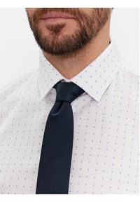 Hugo Krawat 50468199 Granatowy. Kolor: niebieski. Materiał: jedwab #4