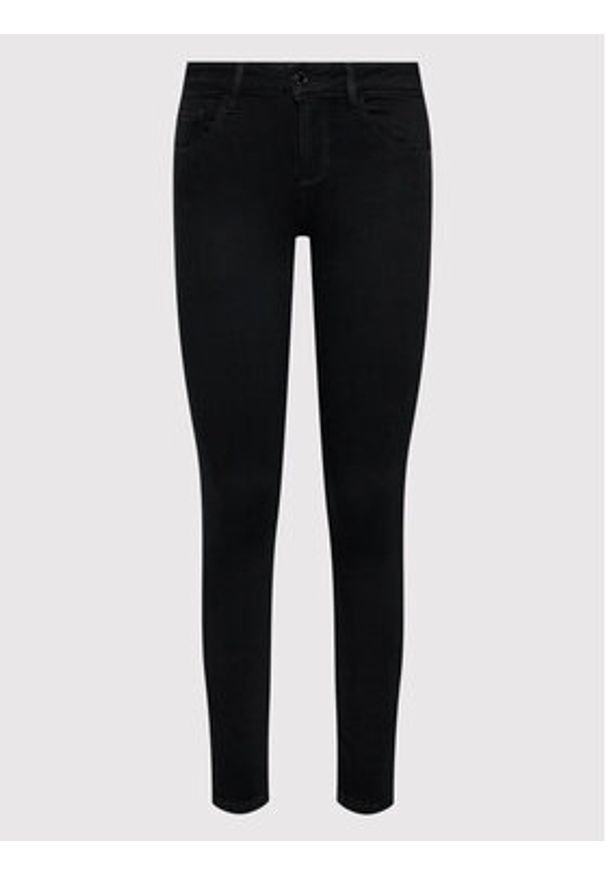 Guess Jeansy Annette W2YA99 D4PZ1 Czarny Skinny Fit. Kolor: czarny