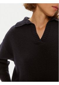 Weekend Max Mara Sweter Agre 2425366152 Granatowy Oversize. Kolor: niebieski. Materiał: wełna