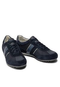 Geox Sneakersy U Wells C U52T5C 02211 C4021 Granatowy. Kolor: niebieski. Materiał: materiał #3