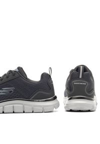 skechers - Skechers Sneakersy TRACK RIPKENT 232399 NVBK Granatowy. Kolor: niebieski. Materiał: materiał
