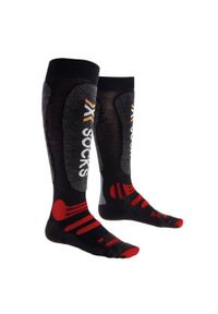 Skarpety narciarskie X-Socks Ski All Round. Kolor: czerwony, wielokolorowy, czarny. Sport: narciarstwo