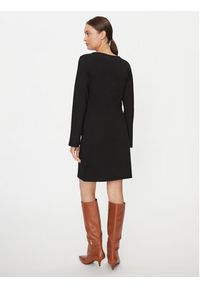Vila Sukienka codzienna Armerone 14086118 Czarny Regular Fit. Okazja: na co dzień. Kolor: czarny. Materiał: syntetyk. Typ sukienki: proste. Styl: casual #3