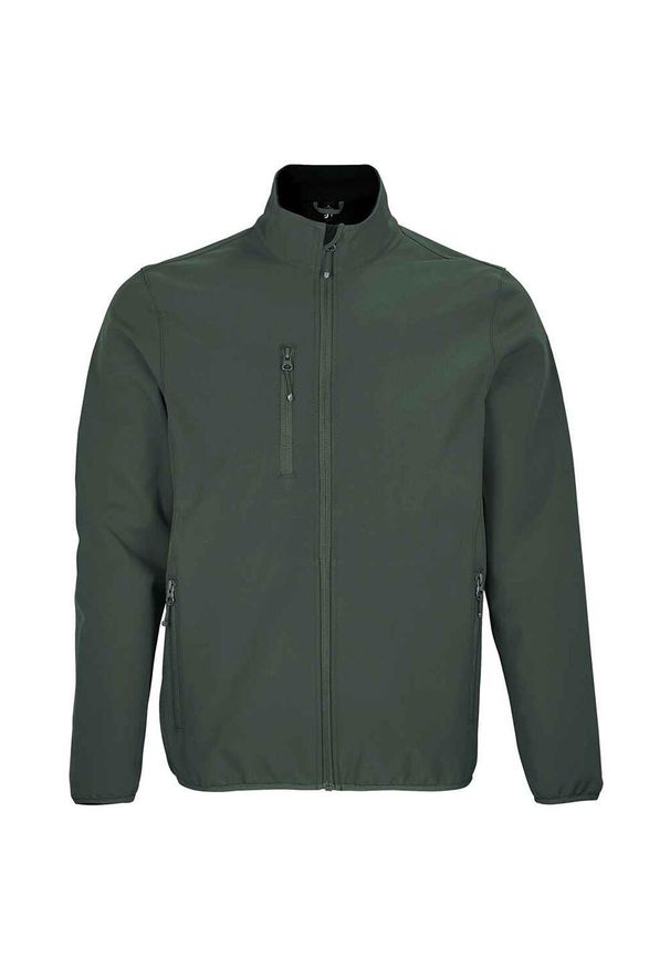 SOL'S - Męska Kurtka Soft Shell Falcon. Kolor: czerwony, wielokolorowy, zielony