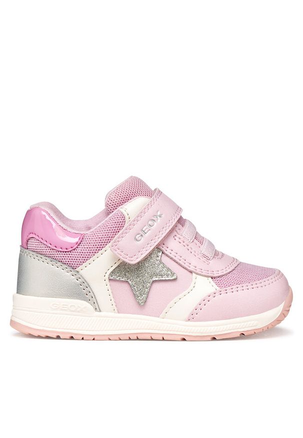 Sneakersy Geox. Kolor: różowy