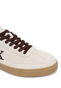 Calvin Klein Sneakersy Low Prof Cupsole Su HM0HM02125 Biały. Kolor: biały. Materiał: zamsz, skóra #6