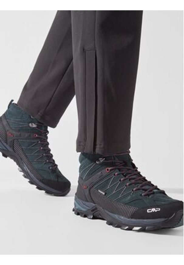CMP Trekkingi Rigel Mid Trekking Shoes Wp 3Q12947 Granatowy. Kolor: niebieski. Materiał: skóra, zamsz. Sport: turystyka piesza