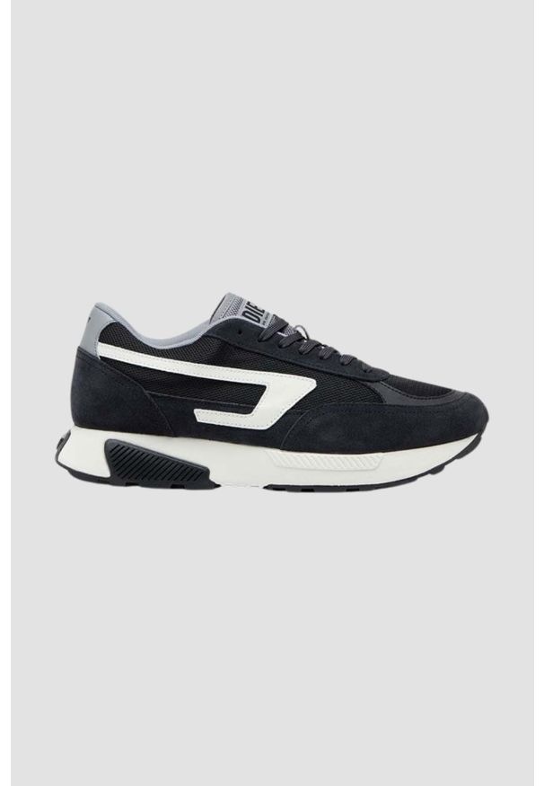 Diesel - DIESEL Czarne sneakersy S-TYCHE D, Rozmiar 44. Kolor: czarny