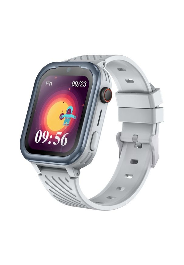 GARETT - Smartwatch Garett Kids Essa 4G Szary. Rodzaj zegarka: smartwatch. Kolor: szary. Styl: młodzieżowy