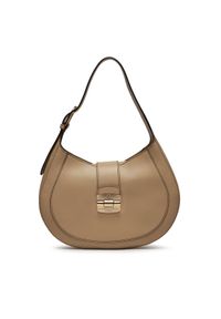 Furla Torebka Club 2 WB01230-BX0053-0378S-1-007-20-BG-B Beżowy. Kolor: beżowy. Materiał: skórzane