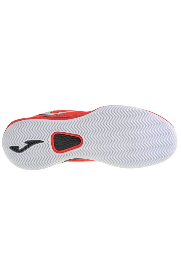 Buty tenisowe męskie Joma T.Point clay coral 46. Kolor: czarny, pomarańczowy, wielokolorowy. Materiał: nylon. Szerokość cholewki: normalna. Sport: tenis