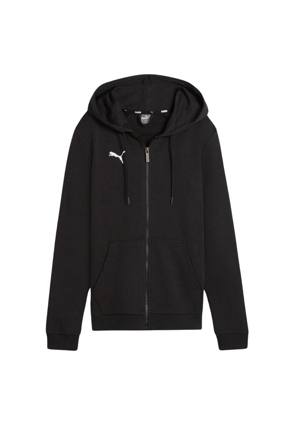 Puma - Bluza Rozpinana Damska Team Goal Casuals. Kolor: czarny