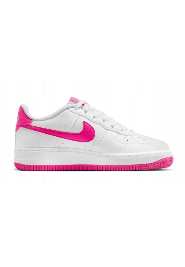 Buty Sportowe Młodzieżowe Nike Air Force 1 (GS). Okazja: na co dzień. Kolor: biały. Model: Nike Air Force. Sport: bieganie