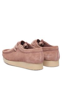 Clarks Półbuty Wallabee Lite. 26328429 Różowy. Kolor: różowy. Materiał: skóra, zamsz #4