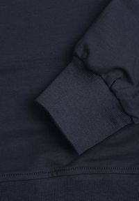 Born2be - Granatowa Bluza o Klasycznym Kroju z Bawełną Merinne. Okazja: na co dzień. Kolor: niebieski. Materiał: bawełna. Styl: klasyczny #6