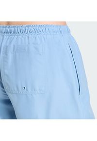 Adidas - adidas Szorty kąpielowe adicolor 3-Stripes JX5017 Błękitny Regular Fit. Kolor: niebieski. Materiał: syntetyk #3