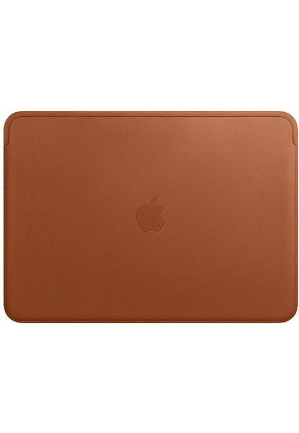 APPLE - Etui Apple Leather Sleeve 13" Brązowy. Kolor: brązowy