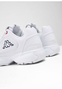 Sneakersy Kappa bonprix biały. Kolor: biały #4