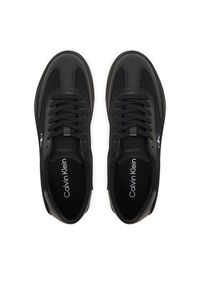 Calvin Klein Sneakersy Low Pro Cups Wt Canv Mg HW0HW03145 Czarny. Kolor: czarny. Materiał: materiał #5