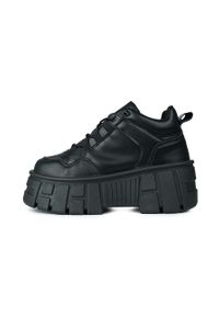 Altercore sneakersy Nissa kolor czarny. Nosek buta: okrągły. Zapięcie: sznurówki. Kolor: czarny. Obcas: na platformie #2