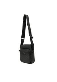 MICHAEL Michael Kors Saszetka Hudson 33T5LHDM0B Czarny. Kolor: czarny. Materiał: skóra