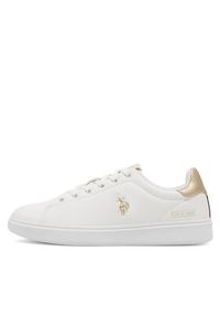 U.S. Polo Assn. Sneakersy MARLYN001 Biały. Kolor: biały. Materiał: skóra