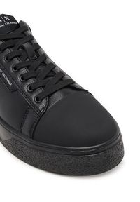 Armani Exchange Sneakersy XM001666 AF19143 UC001 Czarny. Kolor: czarny. Materiał: skóra #3
