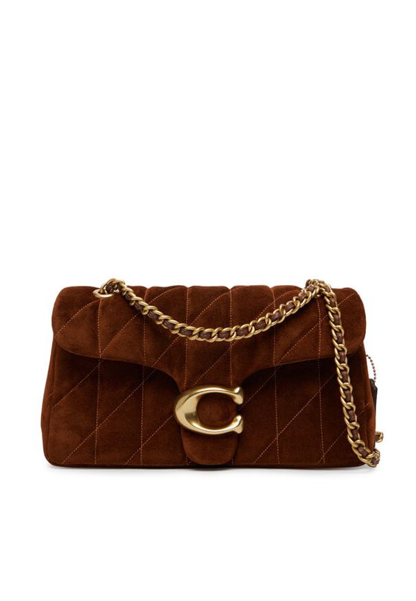 Coach Torebka Tabby CCK49 Brązowy. Kolor: brązowy. Materiał: zamszowe, skórzane