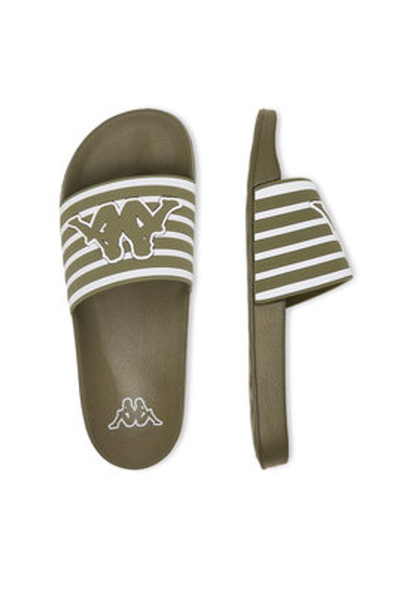 Kappa Klapki CEO-864089A-M Khaki. Kolor: brązowy. Materiał: syntetyk