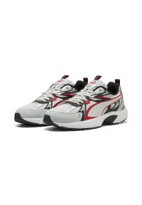 Puma - Sneakersy unisex Milenio Tech PUMA. Kolor: czerwony, szary, wielokolorowy #1