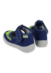 Befado obuwie dziecięce 531P083 granatowe zielone. Kolor: niebieski, zielony, wielokolorowy. Materiał: tkanina, syntetyk #5