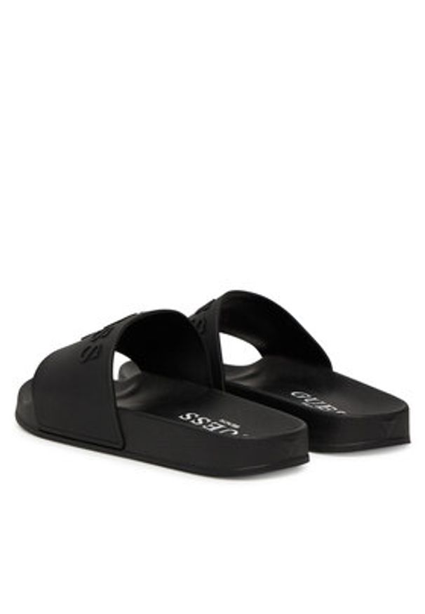 Guess Klapki E5GZ07BB00F Czarny. Kolor: czarny