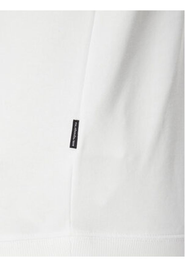 Quiksilver Bluza EQYFT05094 Biały Regular Fit. Kolor: biały. Materiał: bawełna