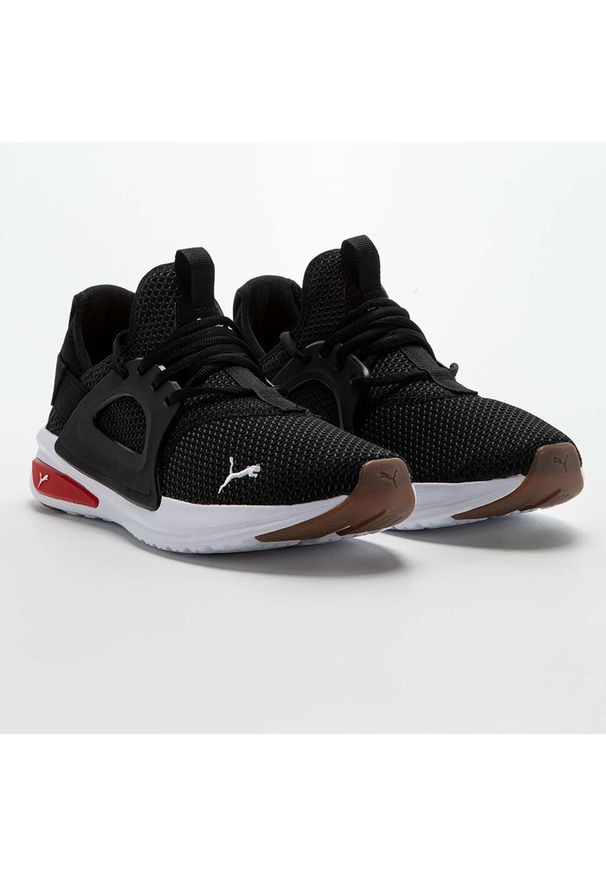 Buty do chodzenia męskie Puma Softride Enzo. Kolor: czarny. Materiał: guma, materiał, tkanina, syntetyk. Sport: turystyka piesza