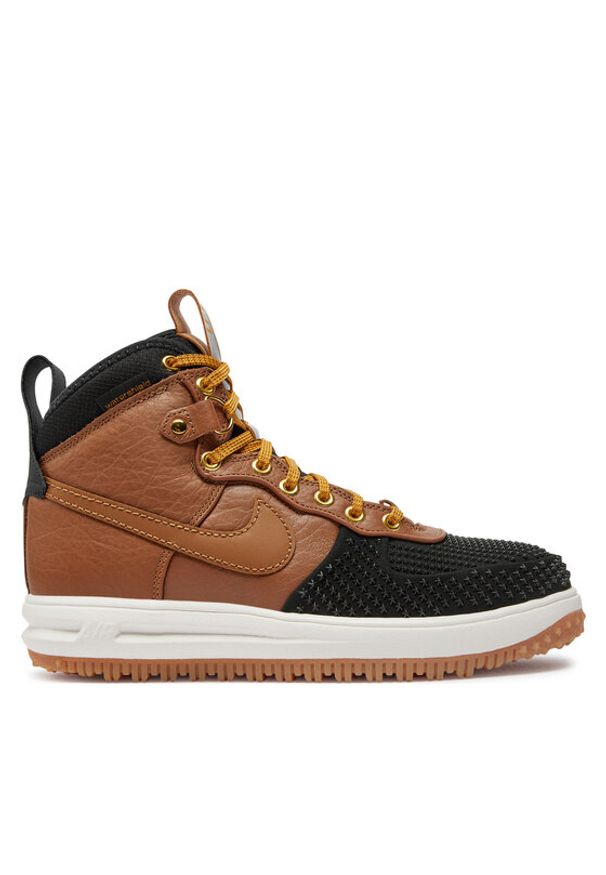 Nike Sneakersy Lunar Force 1 Duckboot 805899 202 Brązowy. Kolor: brązowy. Materiał: skóra