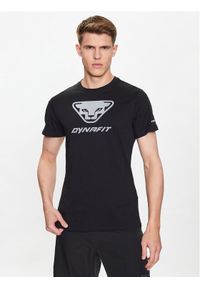 Dynafit T-Shirt Graphic 08-70998 Czarny Regular Fit. Kolor: czarny. Materiał: bawełna