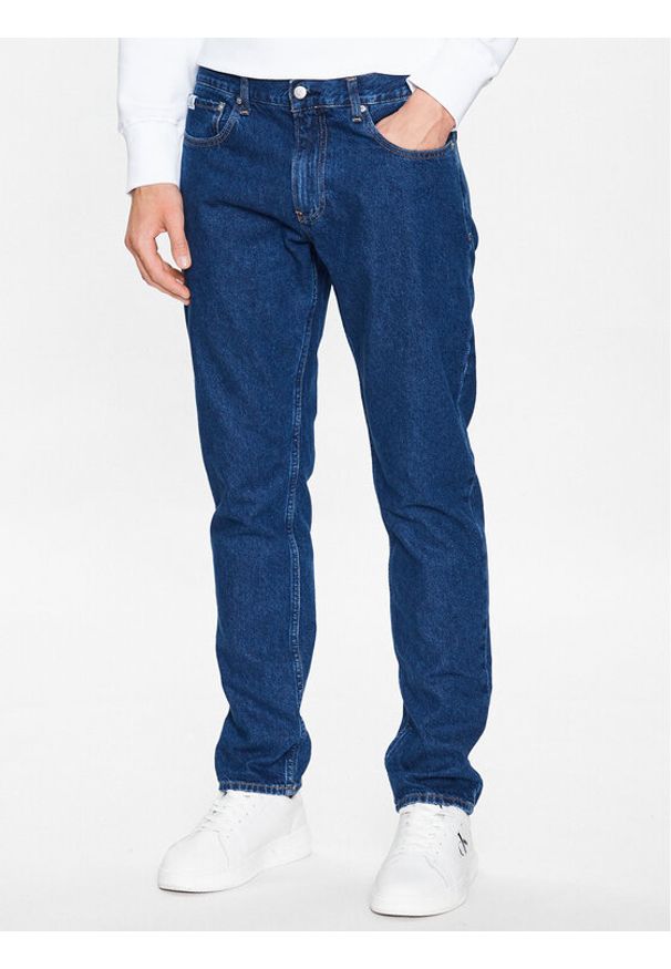 Calvin Klein Jeans Jeansy J30J322795 Niebieski Relaxed Fit. Kolor: niebieski