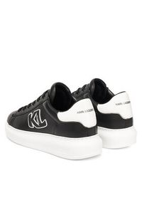 Karl Lagerfeld - KARL LAGERFELD Sneakersy KL52535A Czarny. Kolor: czarny. Materiał: skóra #3