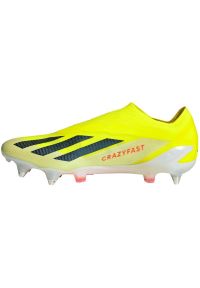 Adidas - Buty piłkarskie adidas X Crazyfast Elite Ll Sg M IF0662 żółte. Kolor: żółty. Szerokość cholewki: normalna. Sport: piłka nożna #6