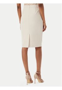 Maryley Spódnica 26EB710/43LA Beżowy Regular Fit. Kolor: beżowy. Materiał: syntetyk #5