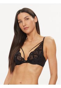 Hunkemöller Biustonosz z fiszbiną Pippa 204625 Czarny. Kolor: czarny. Materiał: syntetyk #1