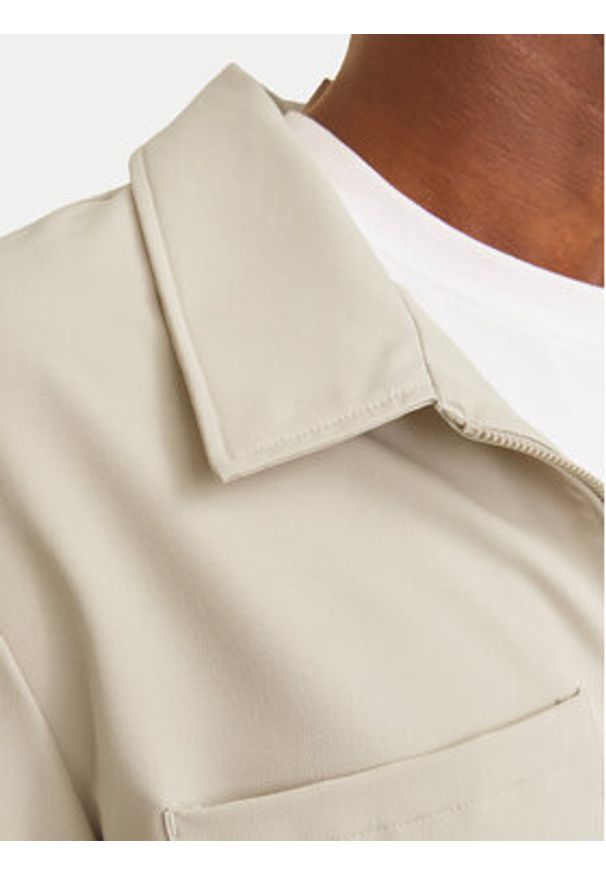 Jack & Jones Kurtka przejściowa Perfect 12270677 Beżowy Regular Fit. Kolor: beżowy. Materiał: syntetyk