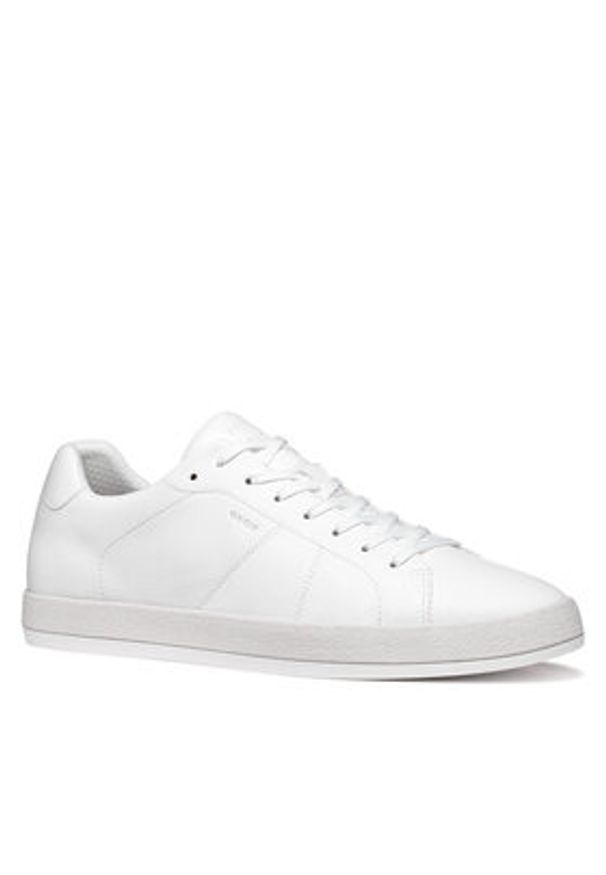 Geox Sneakersy U Serifos U65LSC 000BU C1000 Biały. Kolor: biały. Materiał: skóra