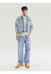 Tommy Jeans Koszula DM0DM20895 Żółty Regular Fit. Kolor: żółty. Materiał: len, bawełna #4