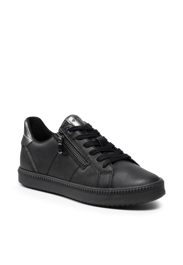 Sneakersy Geox D Blomiee C D166HC 000BC C9999 Black. Kolor: czarny. Materiał: skóra