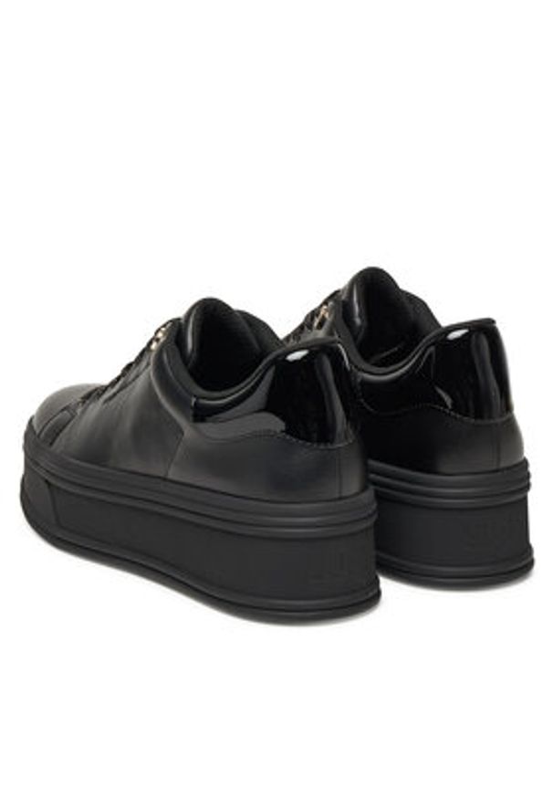 Liu Jo Sneakersy Selma 16 BF5039 PX532 Czarny. Kolor: czarny. Materiał: skóra