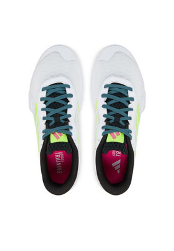 Adidas - adidas Buty na siłownię Amplimove VERSATILE JR9297 Biały. Kolor: biały. Materiał: materiał. Sport: fitness