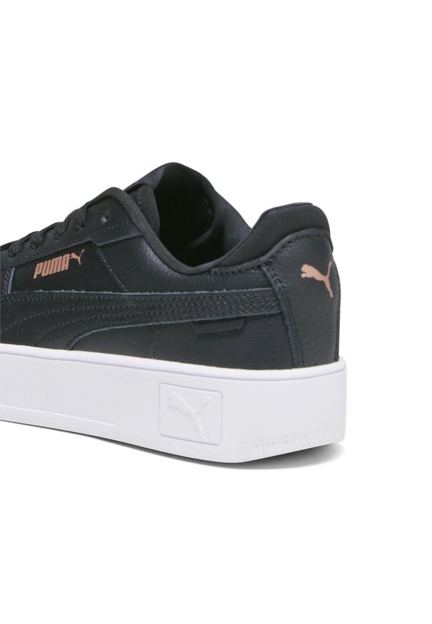 Puma - Młodzieżowe sneakersy Carina Street PUMA Black Rose Gold White Metallic. Kolor: czarny, szary, wielokolorowy. Sezon: lato. Sport: turystyka piesza