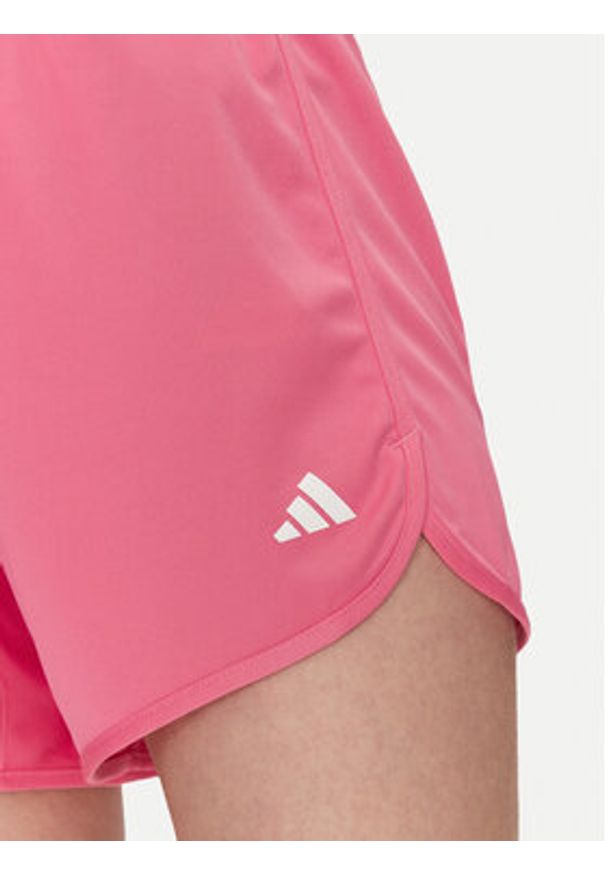 Adidas - adidas Szorty sportowe Pacer Essentials JN4662 Różowy Regular Fit. Kolor: różowy. Materiał: syntetyk